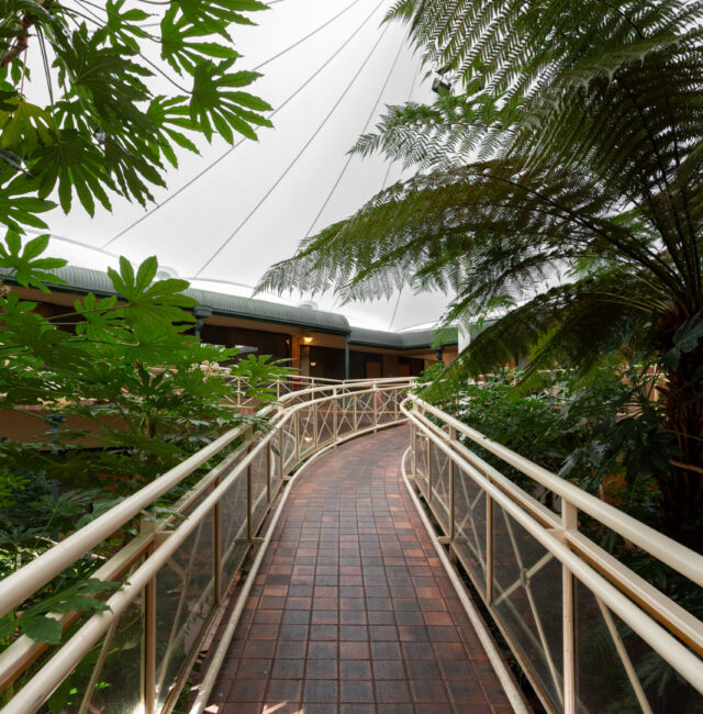 Internal Courtyard Ramp